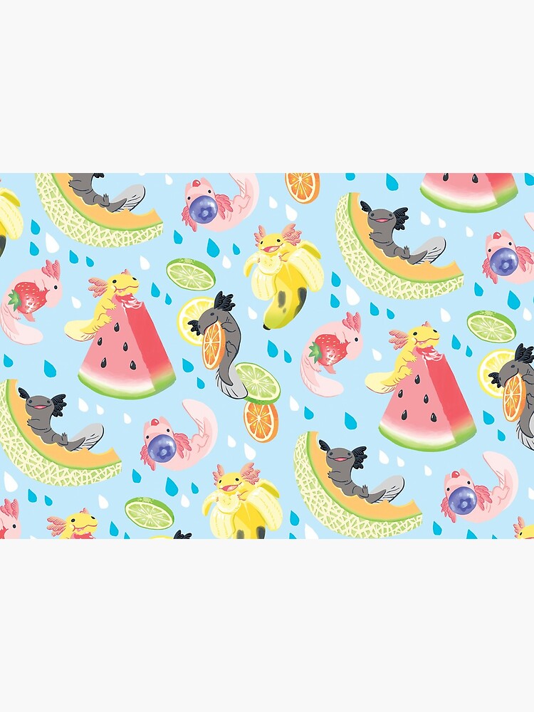 Fruity Fresh Snaxolotls pattern by mamath