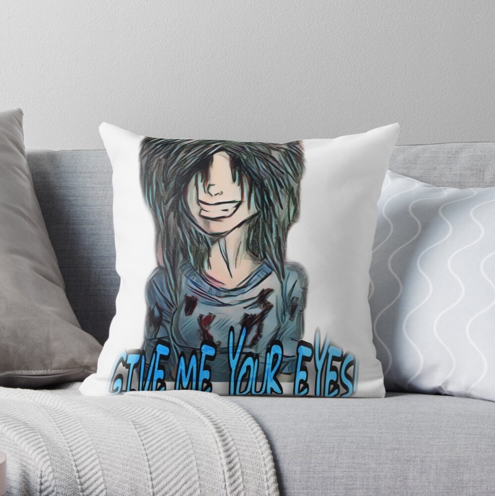 SALLY (CREEPYPASTA) Throw Pillow for Sale by Skayda