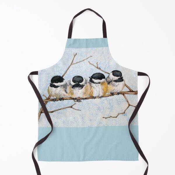 Item preview, Group of Black Capped Chickadees designed and sold by AlaskaArtist.