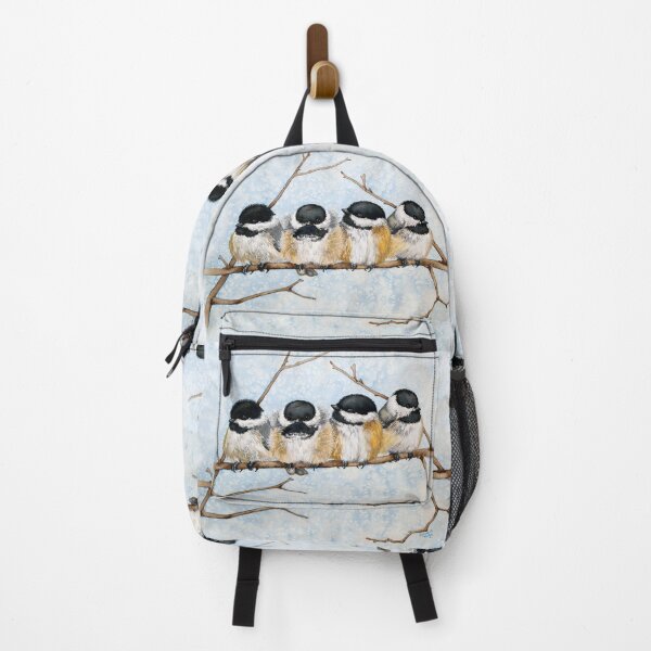 Item preview, Group of Black Capped Chickadees designed and sold by AlaskaArtist.