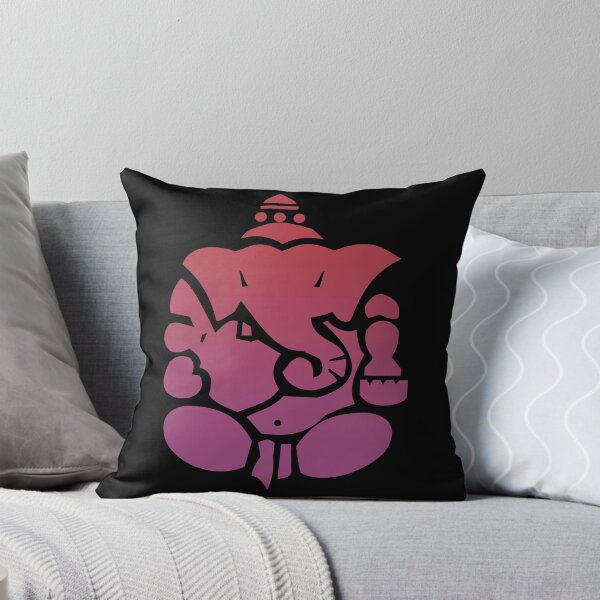 Item preview, Red Abstract Lord Ganesha Destroyer of Obstacles designed and sold by MOP-tees.
