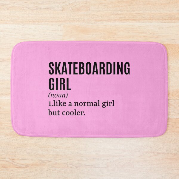Item preview, Skateboarding Girl - Skateboarder Funny Quote designed and sold by MountainD.