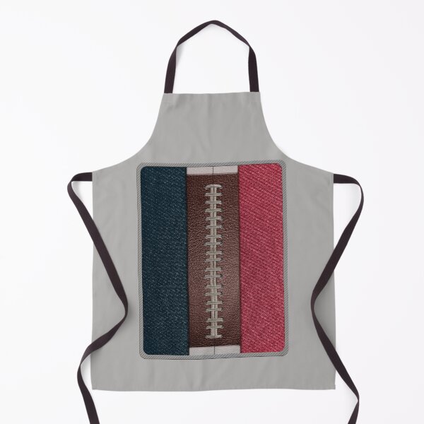 Item preview, Football Blue, Red and White Spirit Patch designed and sold by Michele Engling.