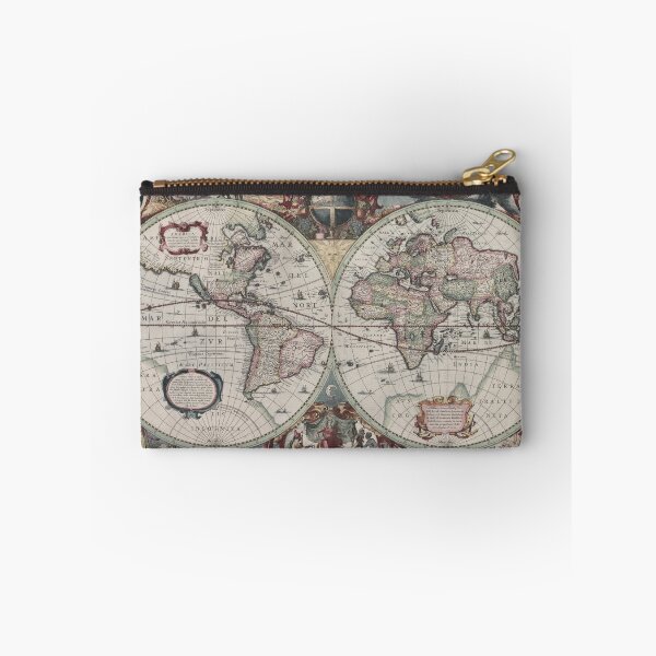 Item preview, Vintage Map of The World (1630) designed and sold by BravuraMedia.
