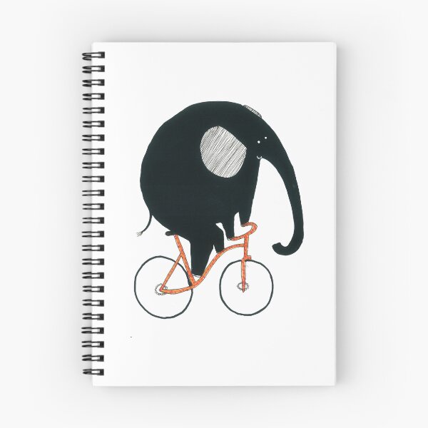 Item preview, Elefante montando una bicicleta designed and sold by DoodlesAndStuff.