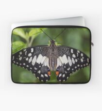 Black and White Butterfly Laptop Sleeve