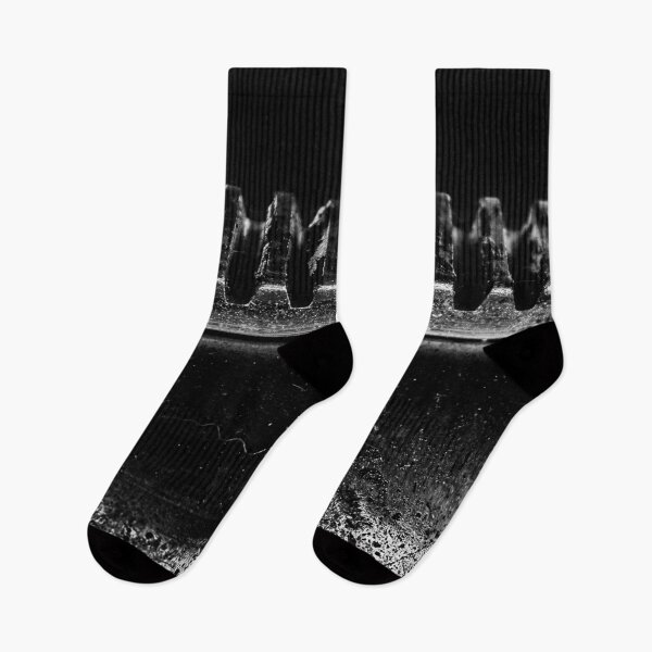Item preview, Straight metal gears of industrial machinery grime and greasy in black and white designed and sold by James-Cole.