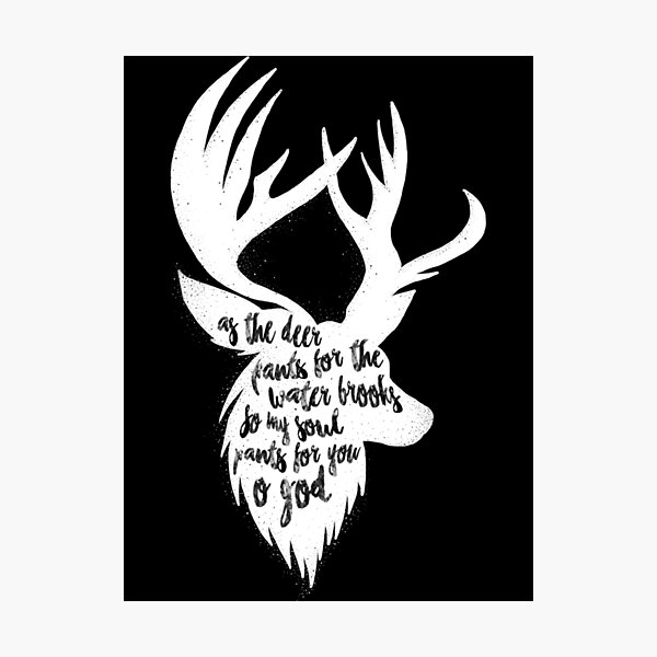 Item preview, Christian Quote Deer designed and sold by SkylaTurner.