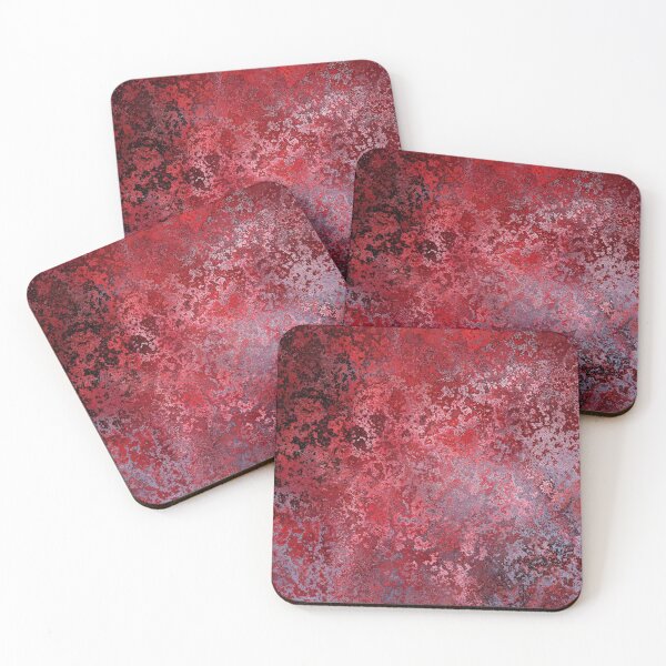 Item preview, Red colourful Fall pattern designed and sold by Kristellabeauty.