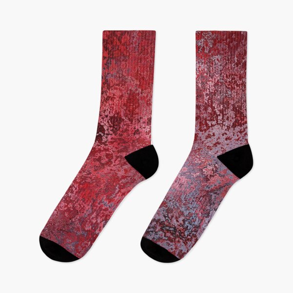Item preview, Red colourful Fall pattern designed and sold by Kristellabeauty.