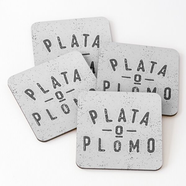 Item preview, Plata o plomo designed and sold by Happy Tee's.