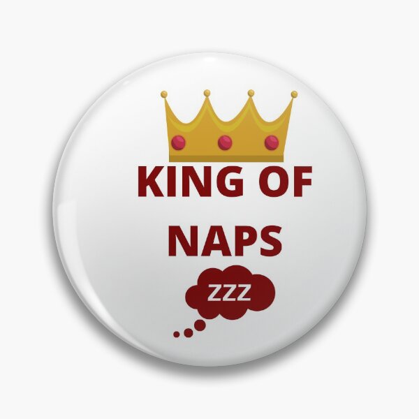 Item preview,  Mens King of Naps Funny Sleeping Napping Mens Gift Design T-Shirt designed and sold by NewwaveLine.