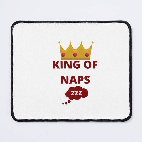 Item preview, Mens King of Naps Funny Sleeping Napping Mens Gift Design T-Shirt designed and sold by NewwaveLine.