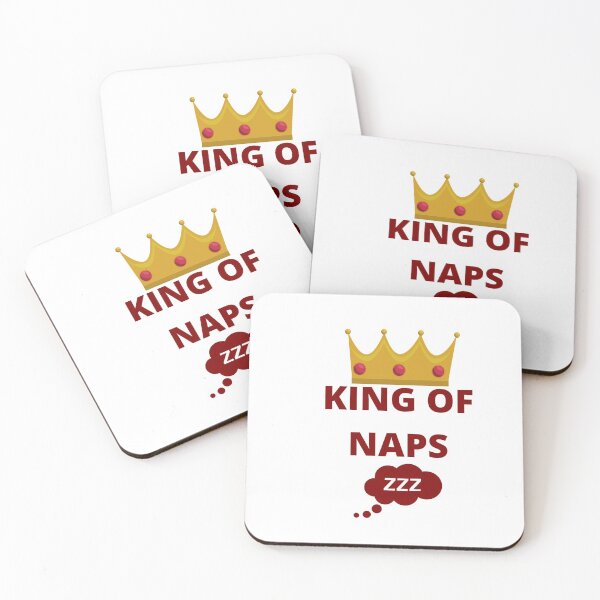 Item preview,  Mens King of Naps Funny Sleeping Napping Mens Gift Design T-Shirt designed and sold by NewwaveLine.