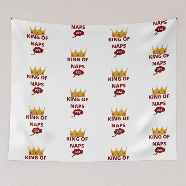 Item preview,  Mens King of Naps Funny Sleeping Napping Mens Gift Design T-Shirt designed and sold by NewwaveLine.