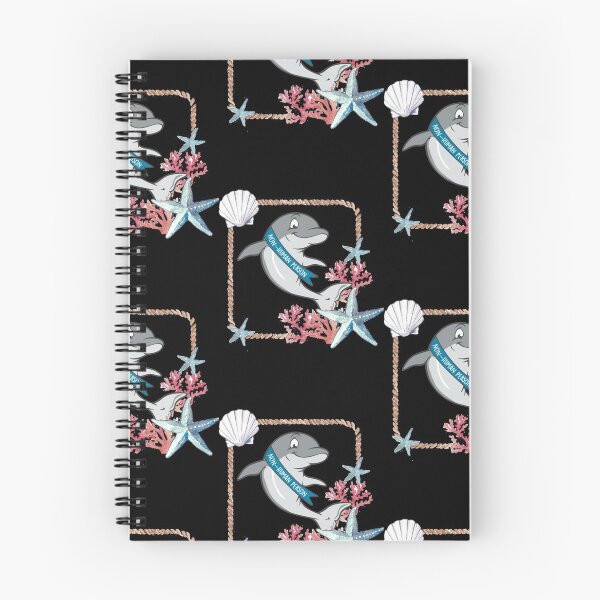 Item preview, Dolphin Non Human Person, ocean background designed and sold by SkylaTurner.