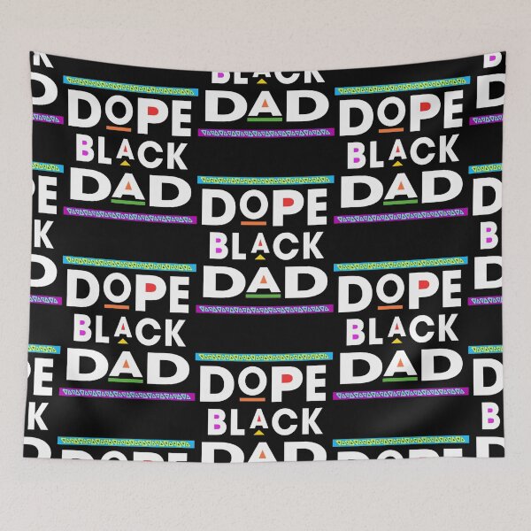 Item preview, Dope Black Dad 80's Colorful gifts designed and sold by SkylaTurner.