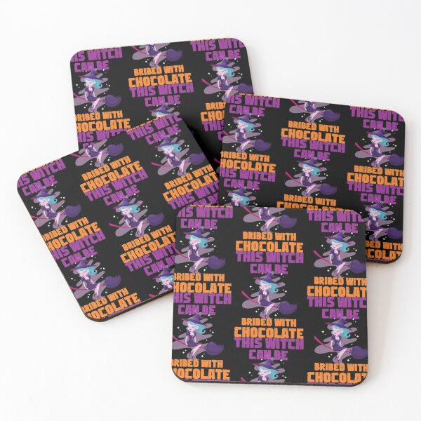 Item preview, halloween this witch can be bribed with chocolate designed and sold by SkylaTurner.