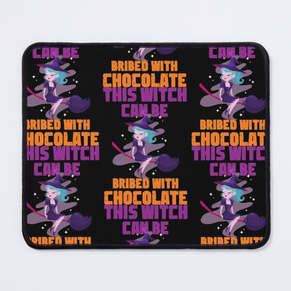 Item preview, halloween this witch can be bribed with chocolate designed and sold by SkylaTurner.