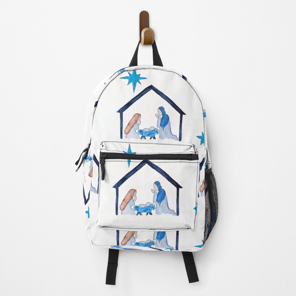 Blue Bethlehem Star Backpack