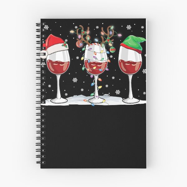 Item preview, Glass Of Wine Santa Reindeer Elf Christmas Wine Lover designed and sold by MichaelAgree.