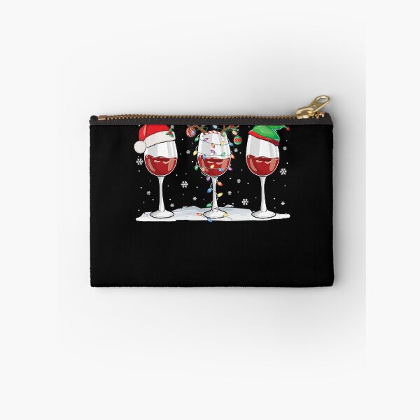 Item preview, Glass Of Wine Santa Reindeer Elf Christmas Wine Lover designed and sold by MichaelAgree.