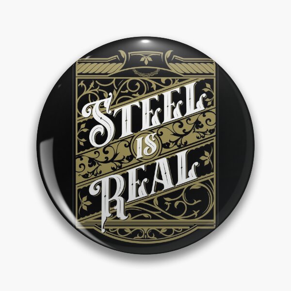 Item preview, Steel Is Real Classic Vintage Victorian Style designed and sold by introversation.