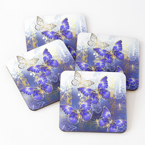 Item preview, Three Sapphire Butterflies designed and sold by Blackmoon9.