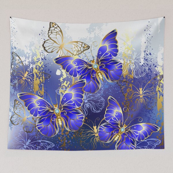 Item preview, Three Sapphire Butterflies designed and sold by Blackmoon9.