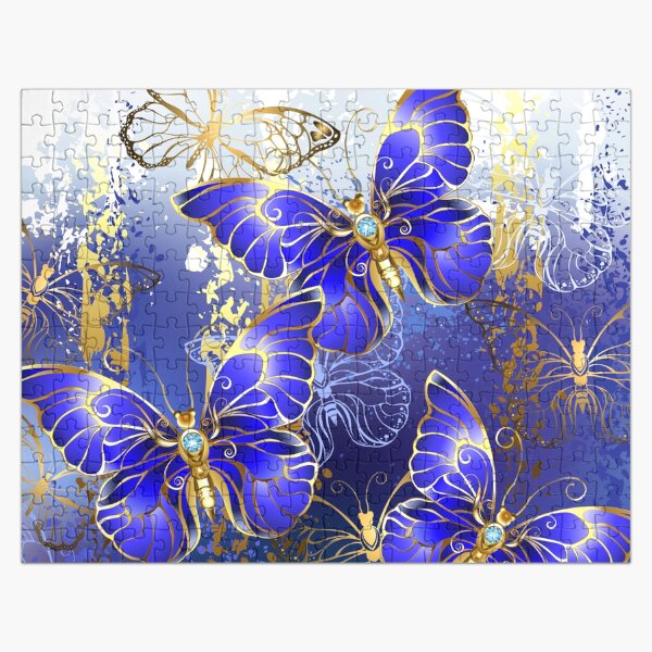 Item preview, Three Sapphire Butterflies designed and sold by Blackmoon9.