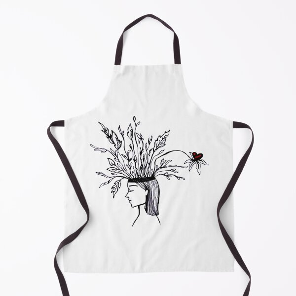 Item preview, girl with flowers designed and sold by villainmaz.
