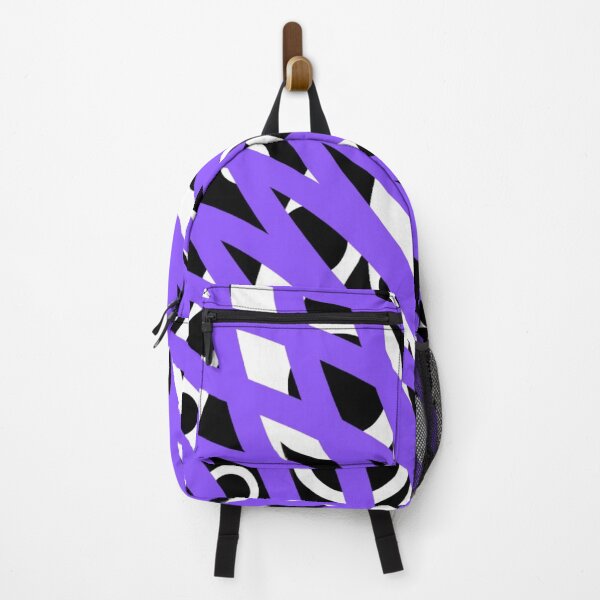 Item preview, PERIWINKLE, BLACK AND WHITE RETRO ABSTRACT designed and sold by EllieMonroe.