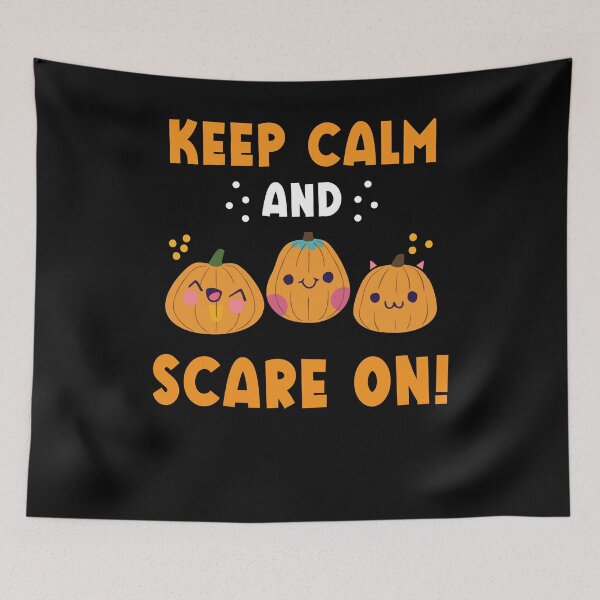 Item preview, Funny Halloween Pumpkin Keep Calm And Scare On designed and sold by Fabvity.