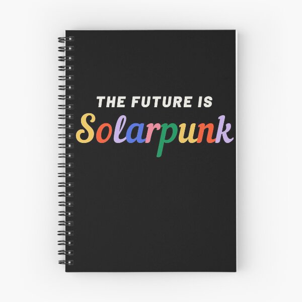 Item preview, The Future is Solarpunk designed and sold by fairynerdclub.