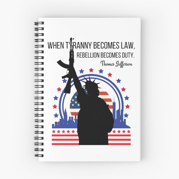 Item preview, When tyranny becomes law, rebellion becomes duty designed and sold by i-longmanshop.