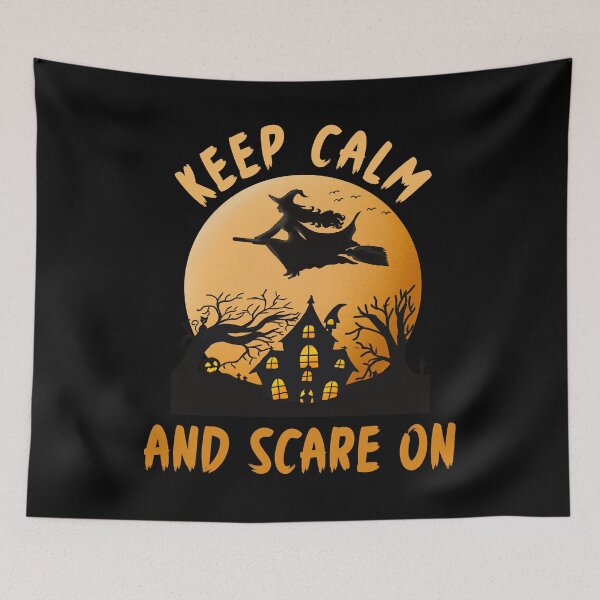Item preview, Halloween Witch Keep Calm And Scare On designed and sold by Fabvity.