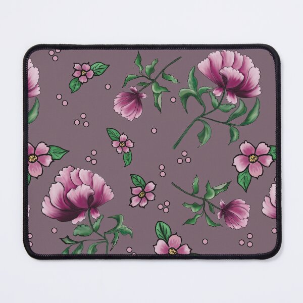 Item preview, Pink Peonies on a Dusky Pink Background designed and sold by SandieBurchell.