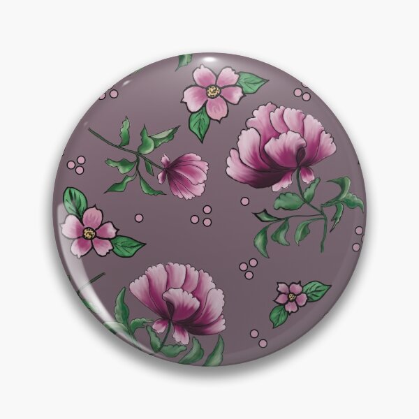 Item preview, Pink Peonies on a Dusky Pink Background designed and sold by SandieBurchell.