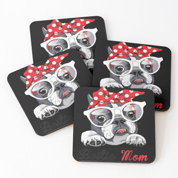 Item preview, Funny Bostie mom for Boston Terrier Dogs Lovers designed and sold by SemajshiMaah.