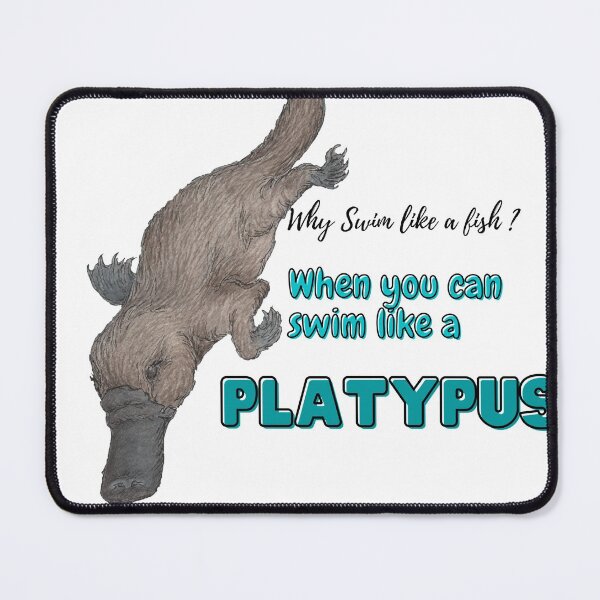 Item preview, Swim like a Platypus  designed and sold by AussieLogic.