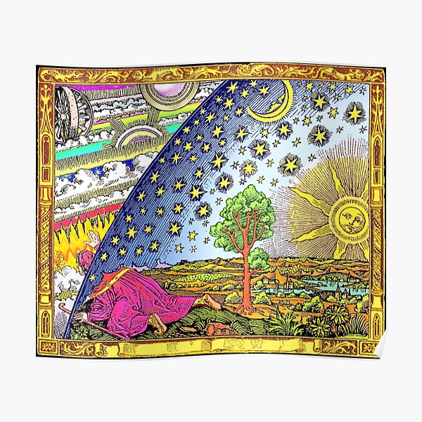 Flammarion Gravurfarbe Poster
