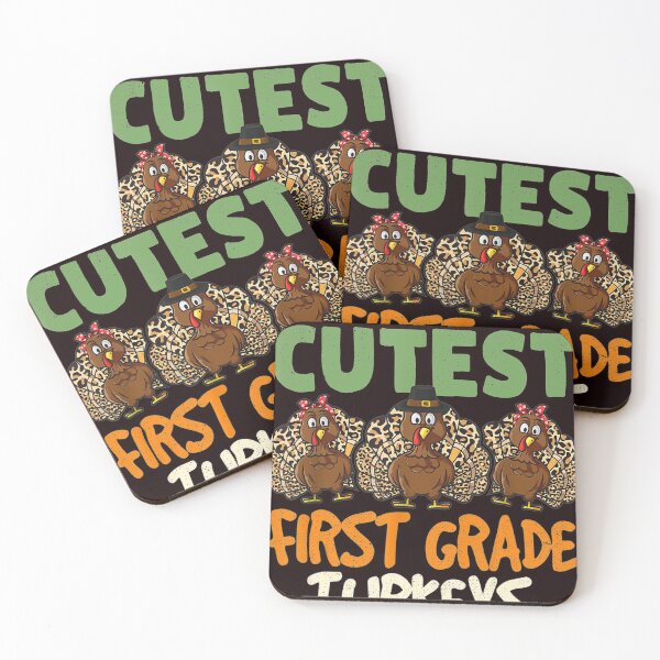 Item preview, I Teach The Cutest Turkeys 1st Grade Thanksgiving teachers designed and sold by LucilleRigg.