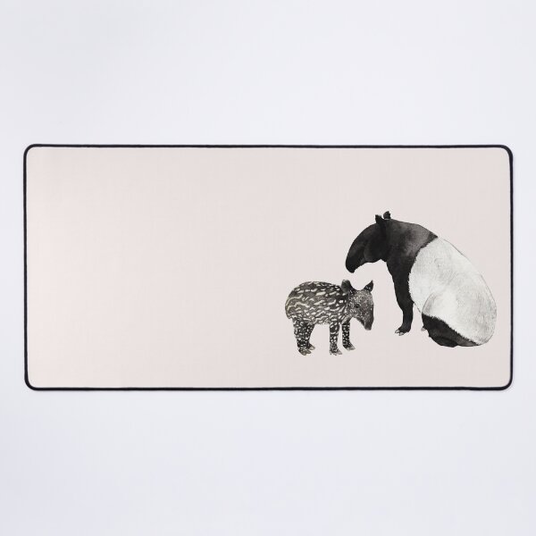 Item preview, Malayan Tapir with baby designed and sold by mooonhannah.