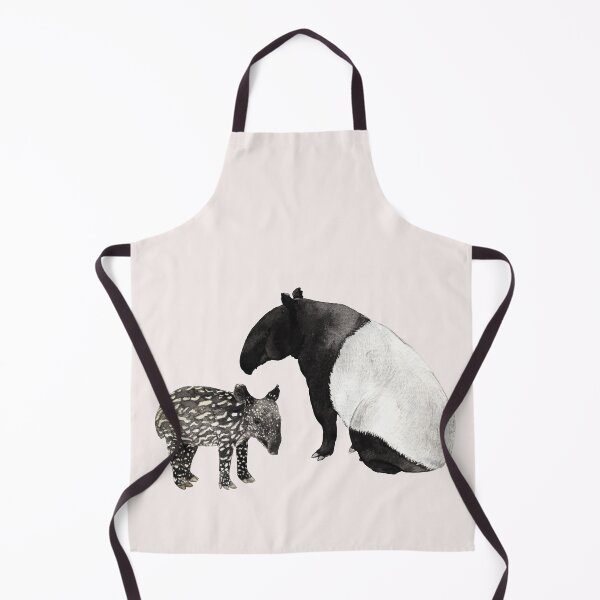 Item preview, Malayan Tapir with baby designed and sold by mooonhannah.