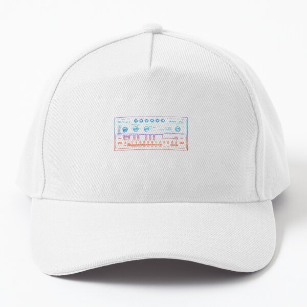 Acid House T-ShirtTB-303 Acid House Gradient Design Baseball Cap