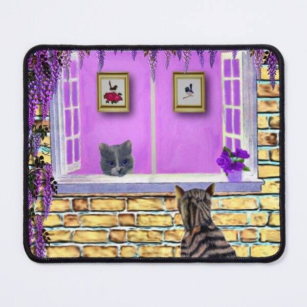 Item preview, Cats at the Window designed and sold by KC Morcom.
