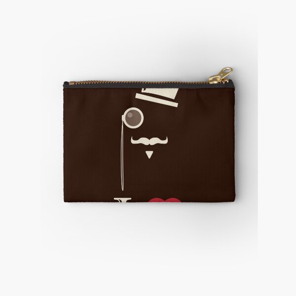 Item preview, Gentleman hipster card with monocles and a hat designed and sold by BlueLela.