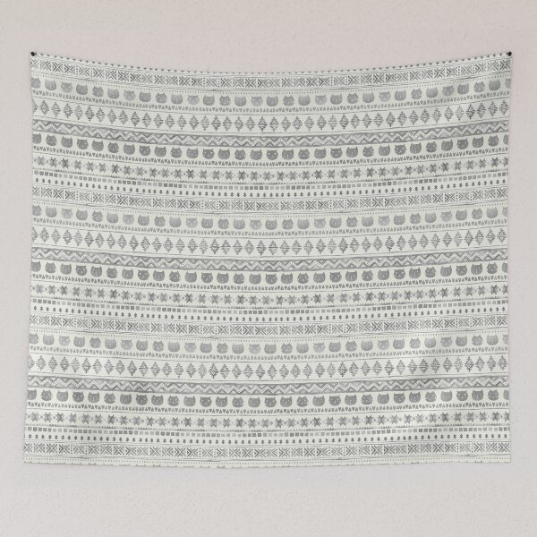 Item preview, Bohemian Style Kitten Pattern designed and sold by The-Fancy-Space.