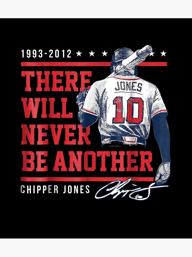 Chipper Jones Men's Premium T-Shirt - Tri Gray - Atlanta | 500 Level