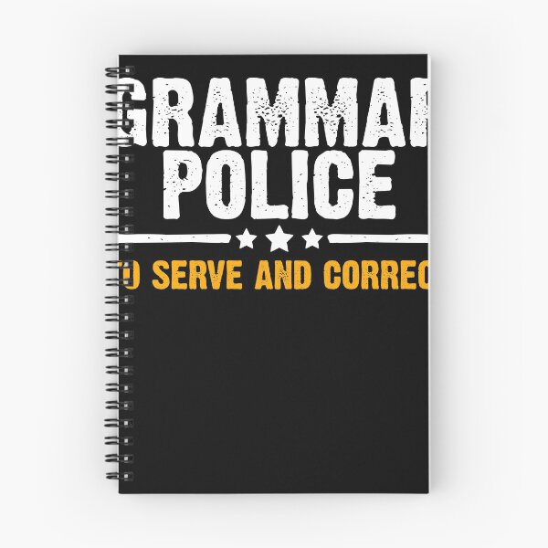 Artikelvorschau, Grammatik Polizei Damen und Kinder Lustige Kostümidee T-Shirt T-Shirt entworfen und verkauft von stmpdwrld.